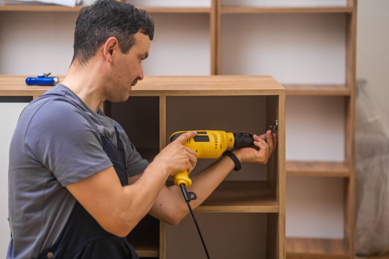 Built In Bookcase Installation in Annapolis, MD