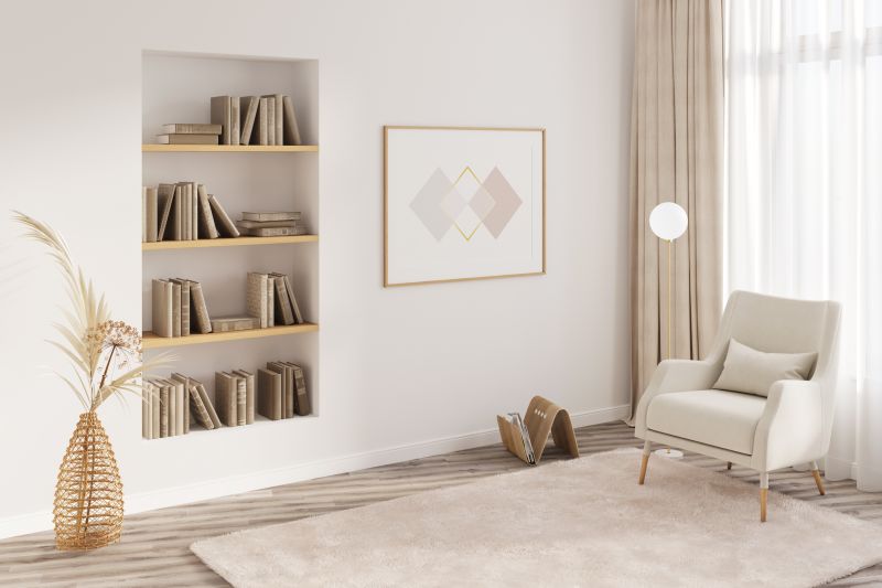 Built In Bookshelves Installation in Durham, NC