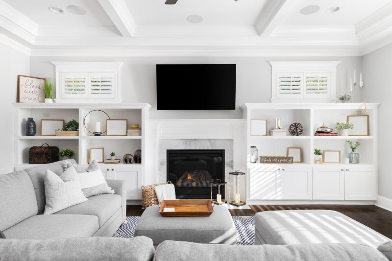Fireplace Cabinet Installation in Greensboro, NC
