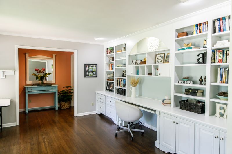 Built In Bookcase Installation in Alexandria, VA